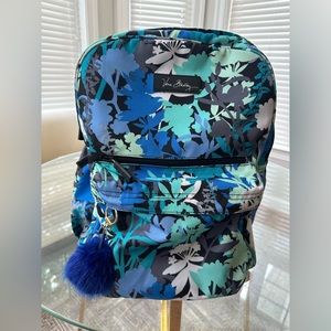 Vera Bradley Backpack- Blue/Green